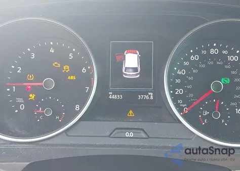 2020 Volkswagen Tiguan 2.0T Se/2.0T Se R-Line Black/2.0T Sel из США, поврежденный, VIN 3VV2B7AX4LM086536